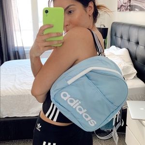 Adidas Women’s Linear Mini Backpack - BABY BLUE
